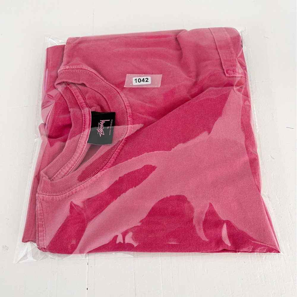 Stussy Dominos Short Sleeve Crewneck Graphic Tee Size Small Two Tone - Picture 5 of 5